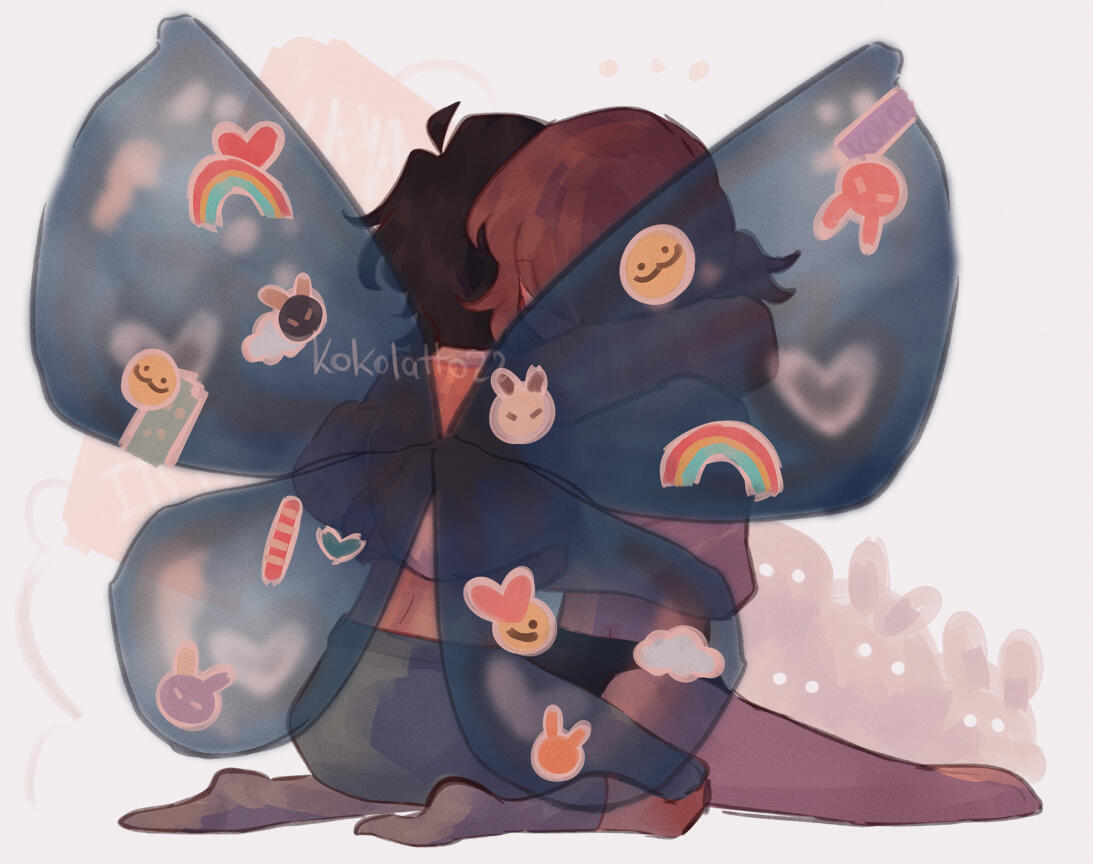 Butterfly hug